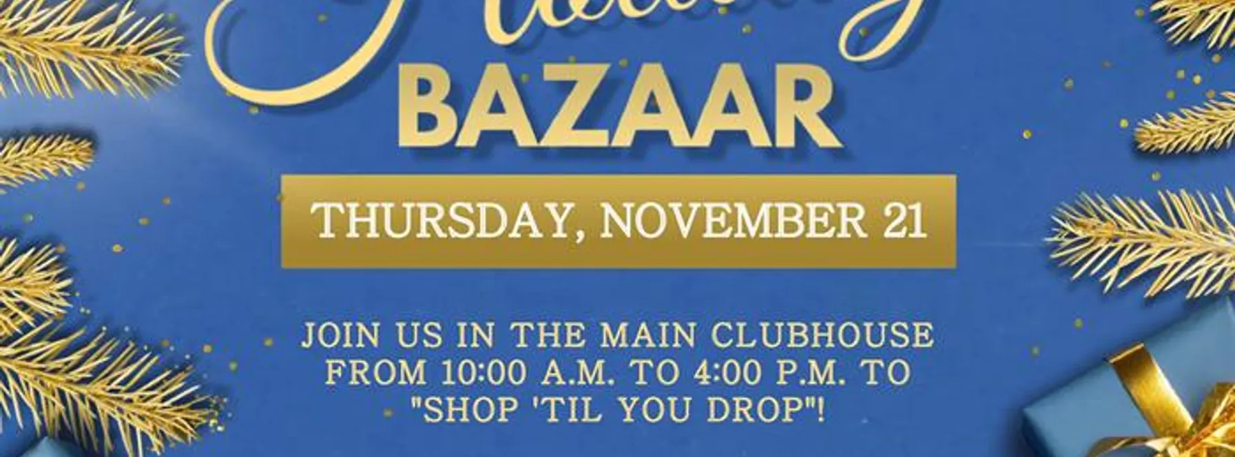 Frenchman’s Reserve Holiday Bazaar
