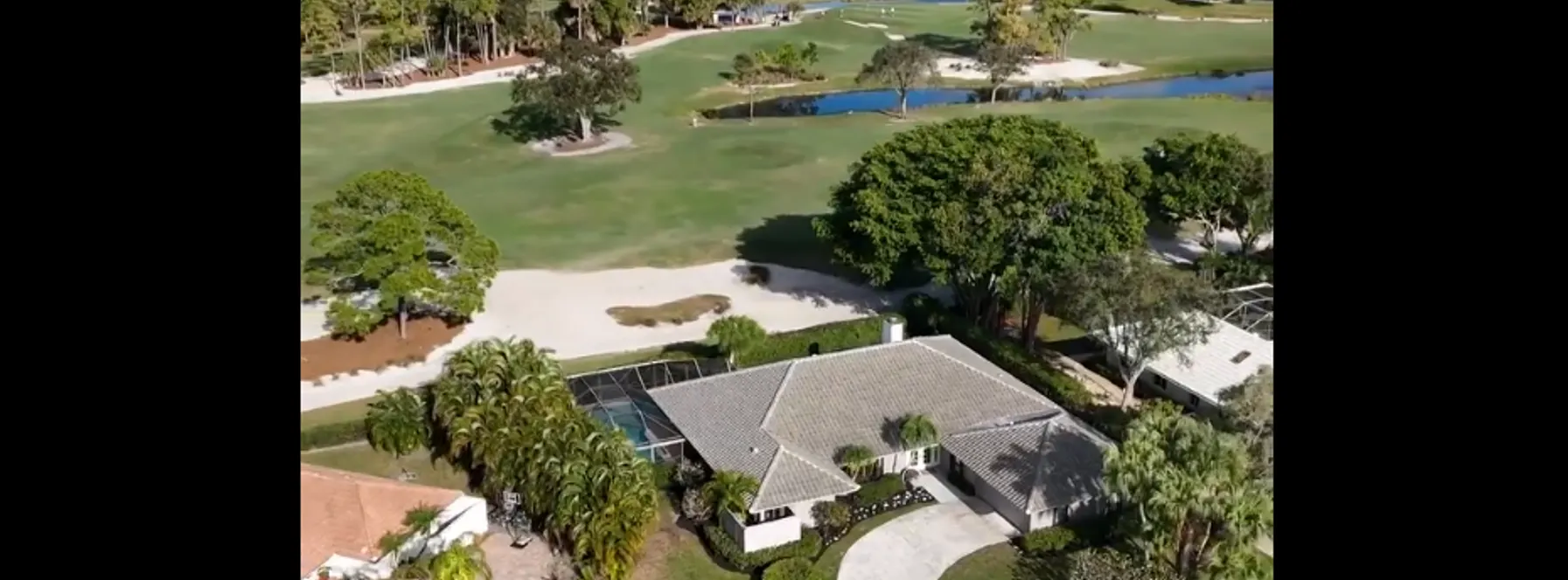 Golf front Home in Marlwood Estates at PGA National