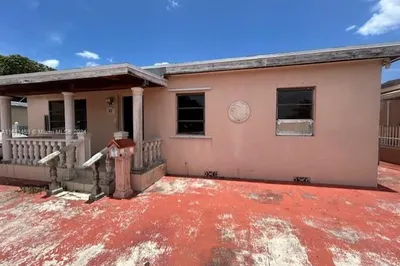 Front of Structure