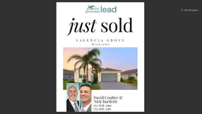 Just Sold in Valencia Grove!