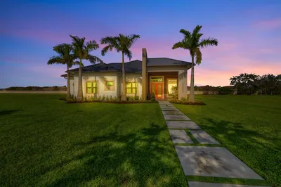Front Exterior Night Shot