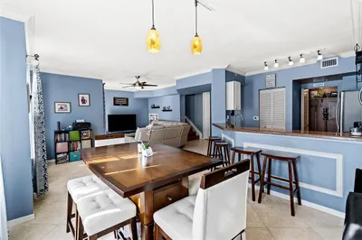 Dining, Kitchen and Living Room