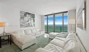 Spacious leather furniture