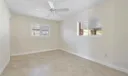 primary bedroom with walk in closet