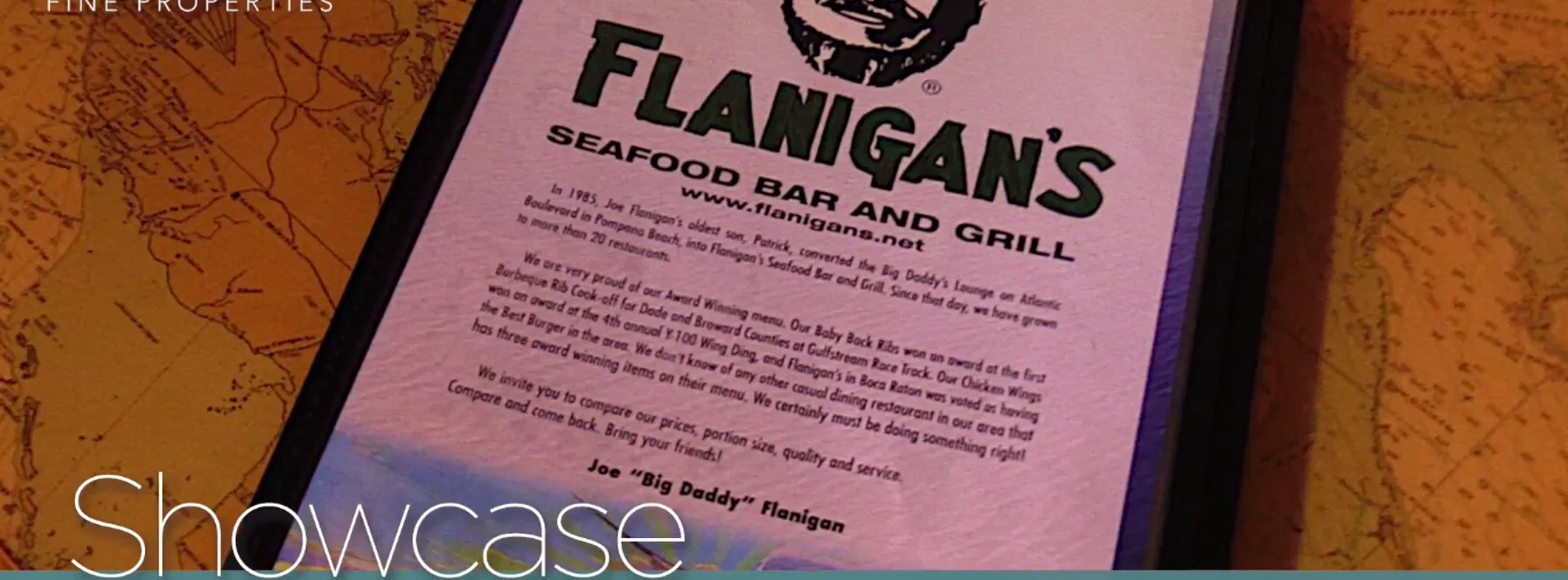 Flanigan’s Seafood Bar & Grill in West Palm Beach, FL.