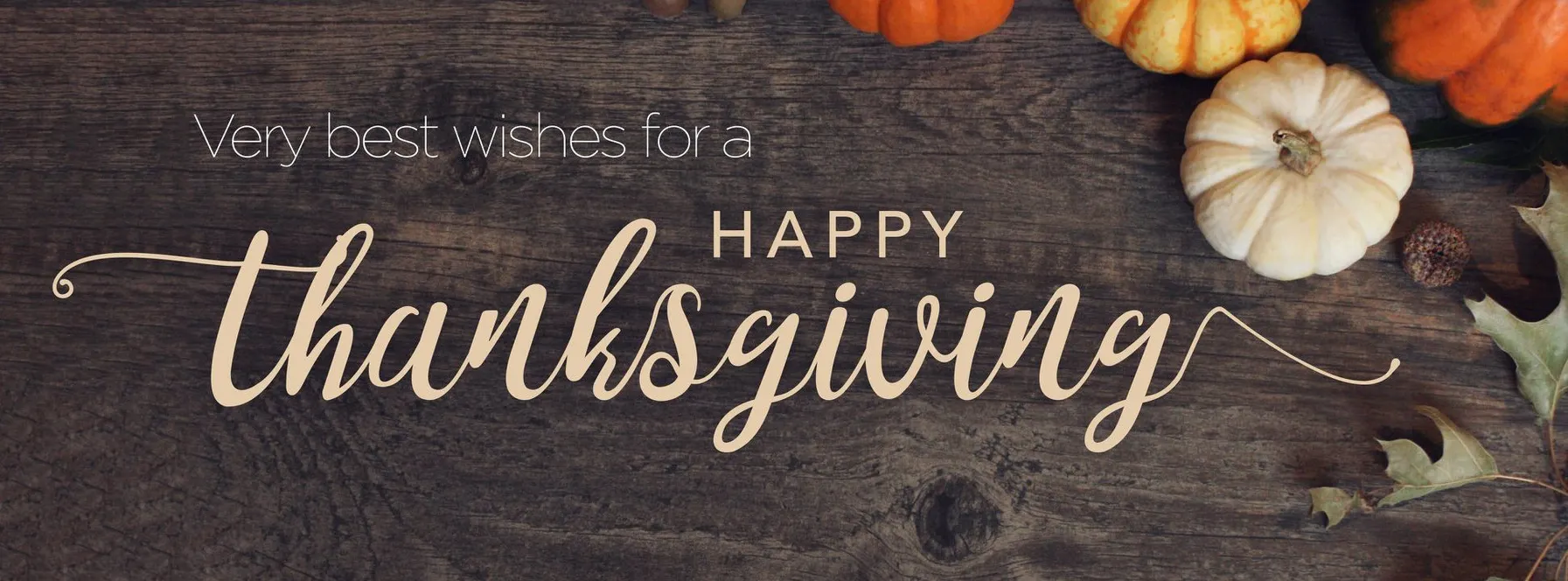 HAPPY THANKSGIVING!
