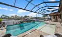 Beautiful saltwater pool with an incredible view.