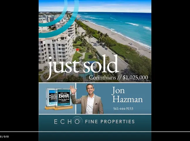 Just Sold in Corinthians!