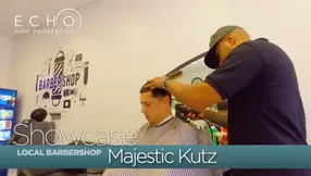 Majestic Kutz Barbershop in West Palm Beach, FL.