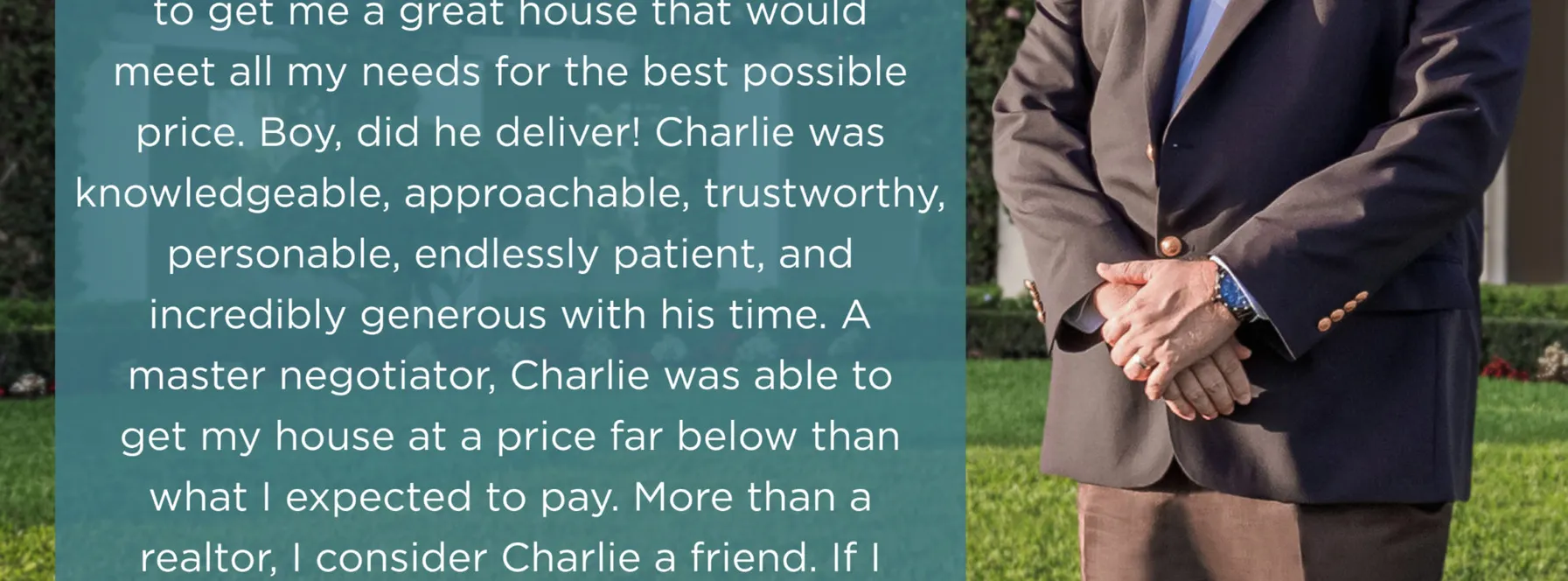 We love hearing from our happy clients!