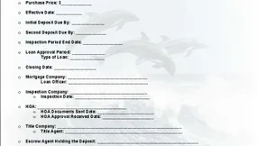 Closing Checklist!