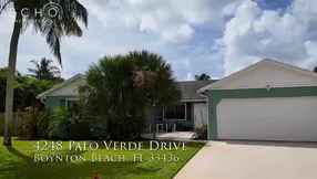 Updated Picture Perfect Home with a Modern Touch in Desirable Boynton Beach Community!