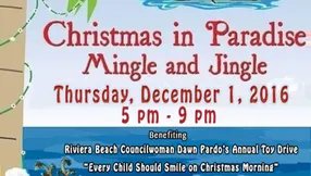 Charity Event Update: Christmas in Paradise Mingle and Jingle – 11th Annual Toy Drive