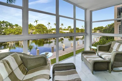 Patio with Water View