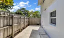 Private entrance to the 2nd floor apartment or side entrance to the backyard