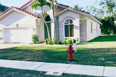 Front of the house