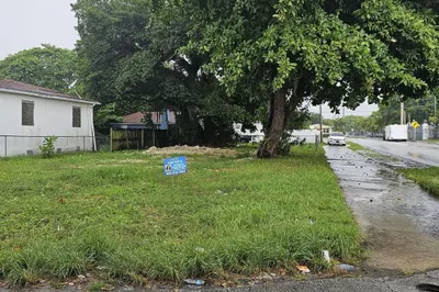 View of Vacant Corner Lot in Miami, 6310 NW 21st A
