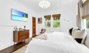 Primary king bedroom with newly updated designer en-suite bathroom.