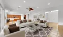 Virtually Staged Living Room
