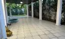 Covered terrace for entertainment