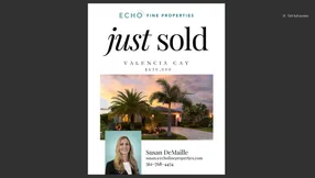Just Sold in Valencia Cay!