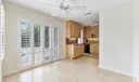 Dining area off the kitchen