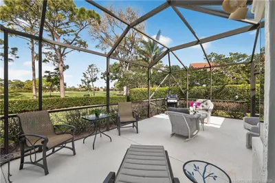 Screen Enclosed Patio overlooking #15 of River Rid