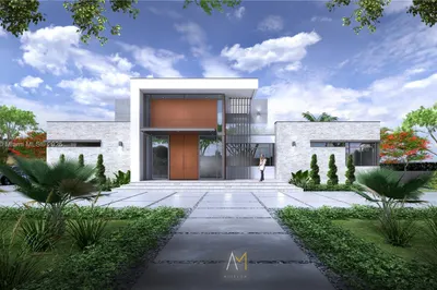 Front of Structure