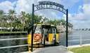 Cruise to restaurants on the water taxi.