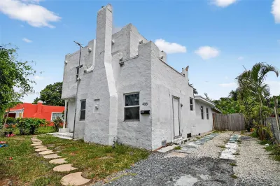 Front of Structure