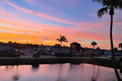 Beautiful West Exposure Sunset!