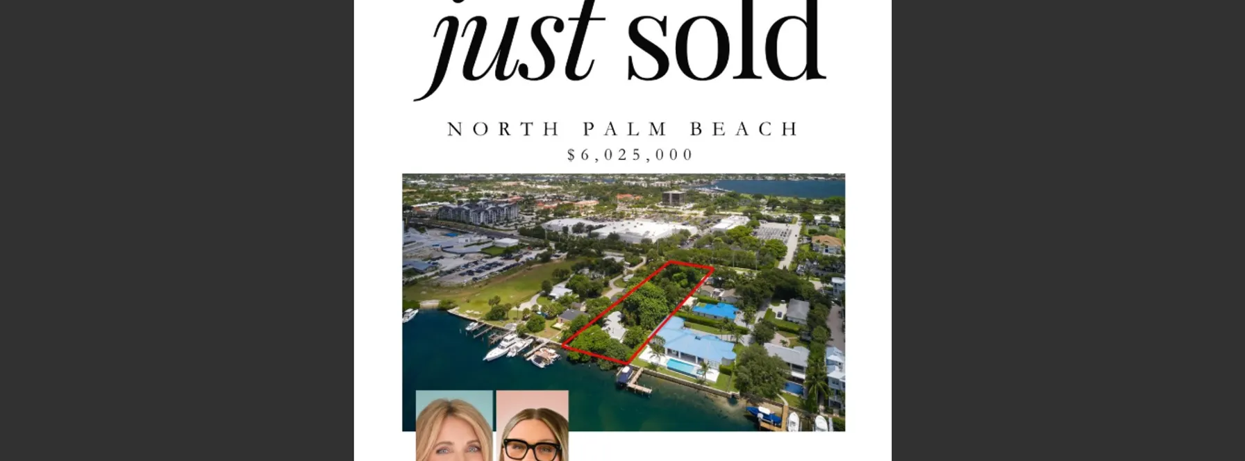 Just Sold in North Palm Beach!