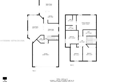 Combined Floor Plans