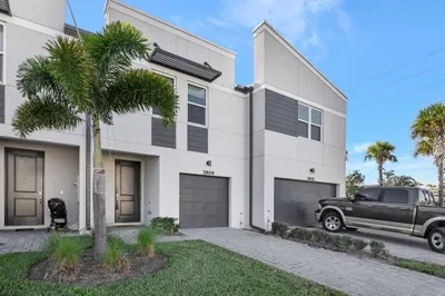 Front of Home Faces East