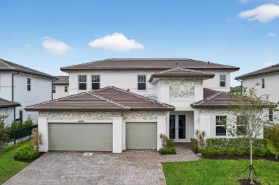 Beautiful curb appeal with modern lines