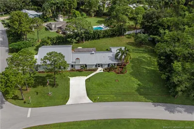 Front Aerial View