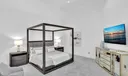 Separate guest house bedroom