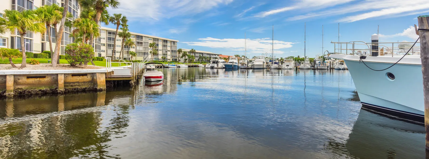 Communities with a Marina or Private Dock in South Palm Beach County
