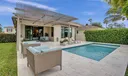 Extra Large Motorized Louvered Pergola on remote to close for shade