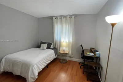 Full size bed-second bedroom with walking closet