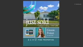 Just Sold in Cabana Colony!