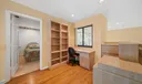 upstairs desk area