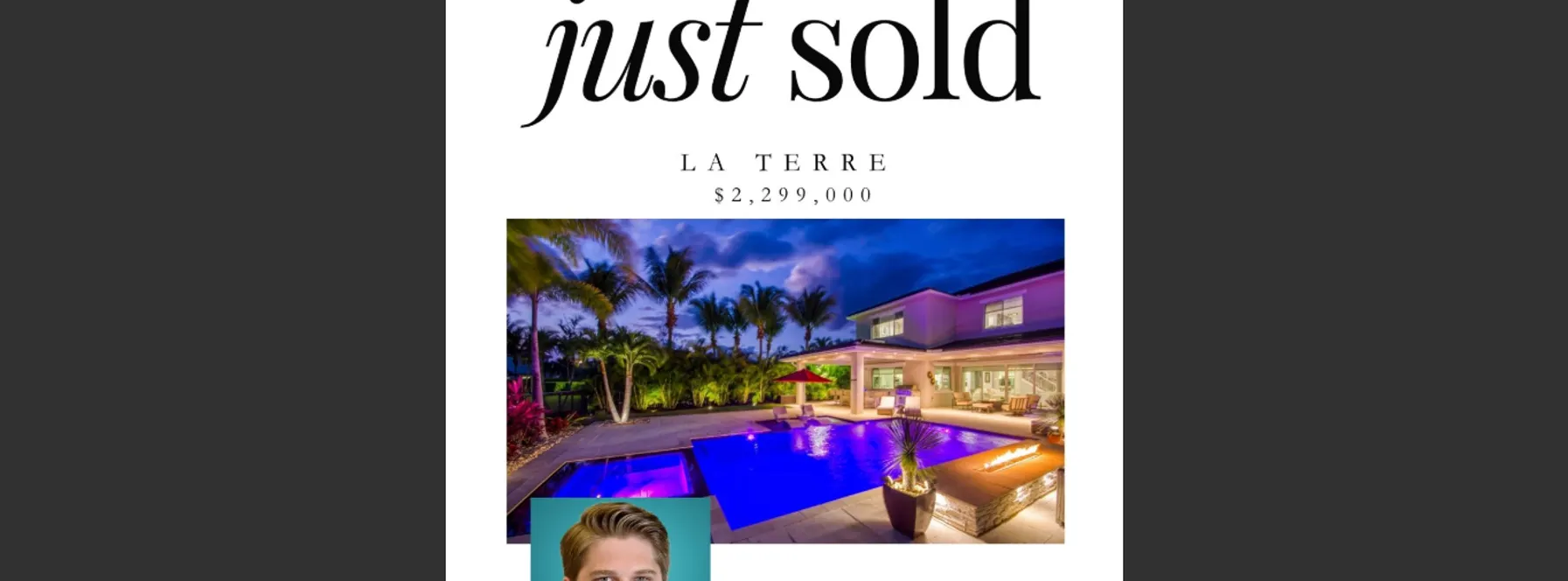 Just Sold in La Terre!