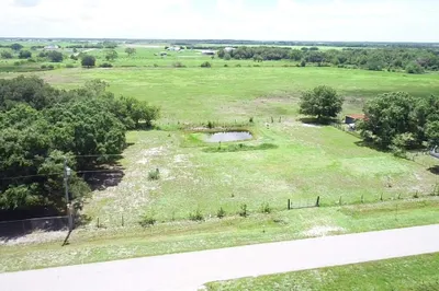 Aerial looking East