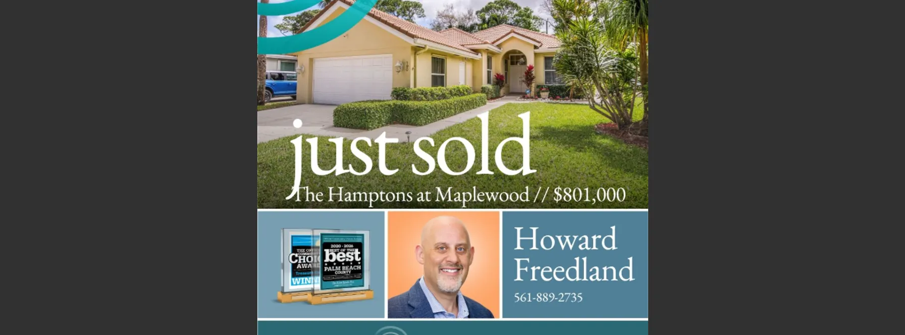 Just Sold in The Hamptons at Maplewood!