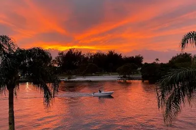 Sunset from the Balcony