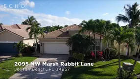 Jensen Beach Home for Sale with Heated Salt Water Pool & Preserve Views!