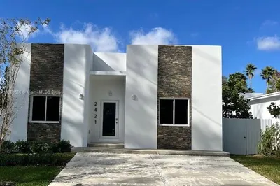Front of Structure