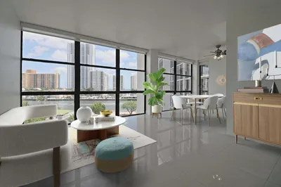 living plus den-office virtual furnished