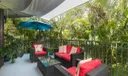 Lovely open Balcony with Garden View